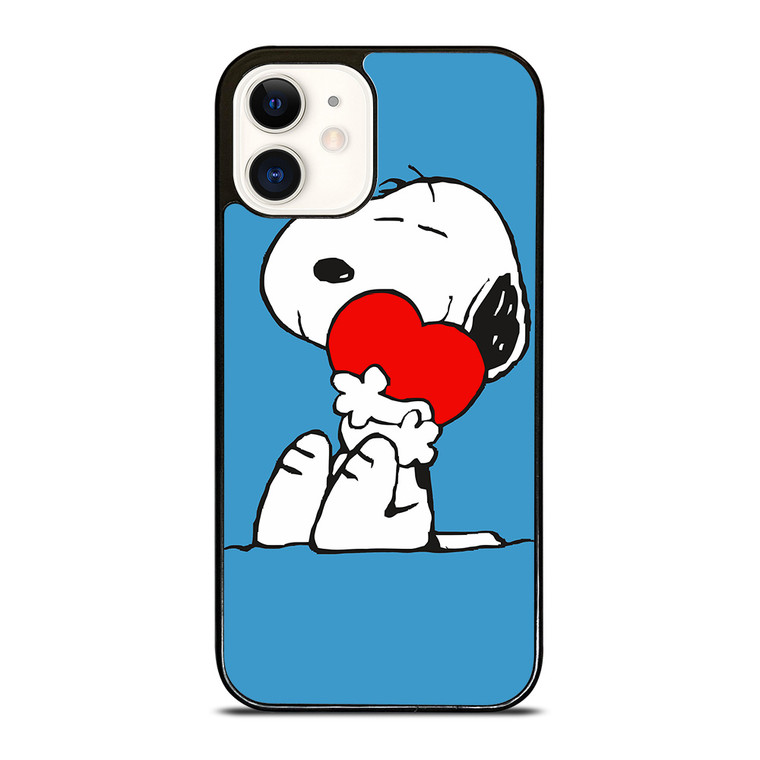 SNOOPY LOVE HEART iPhone 12 Case