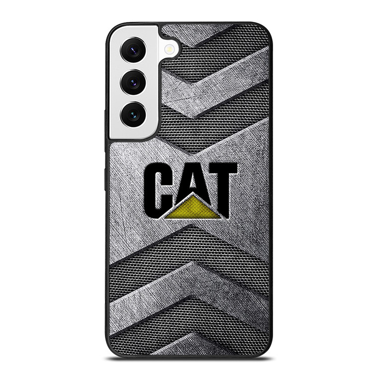 CATERPILLAR TRACTOR CAT METAL LOGO Samsung Galaxy S22 Case