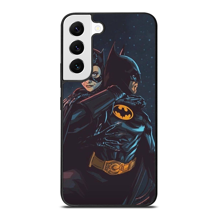 CATWOMAN AND BATMAN ROMANCE Samsung Galaxy S22 Case