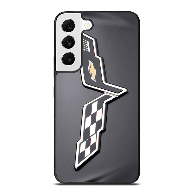 CORVETTE CHEVY LOGO EMBLEM Samsung Galaxy S22 Case