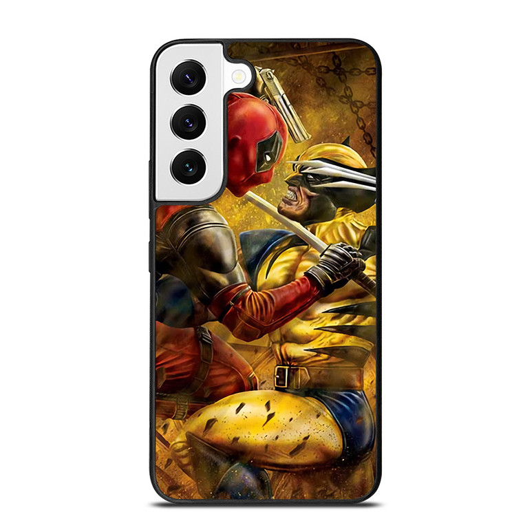 DEADPOOL VS WOLVERINE MARVEL Samsung Galaxy S22 Case