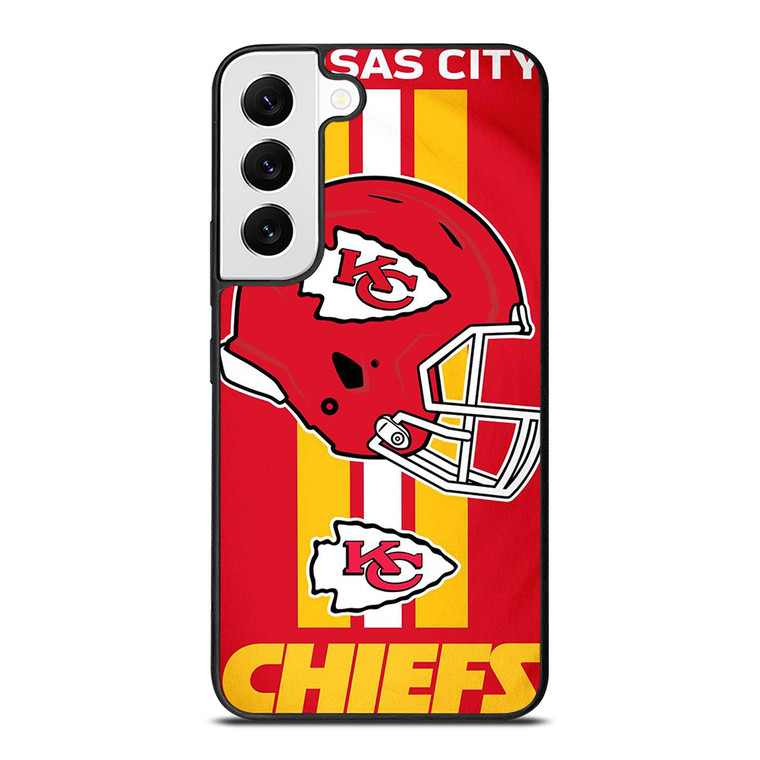 KANSAS CITY CHIEFS HELMET LOGO Samsung Galaxy S22 Case