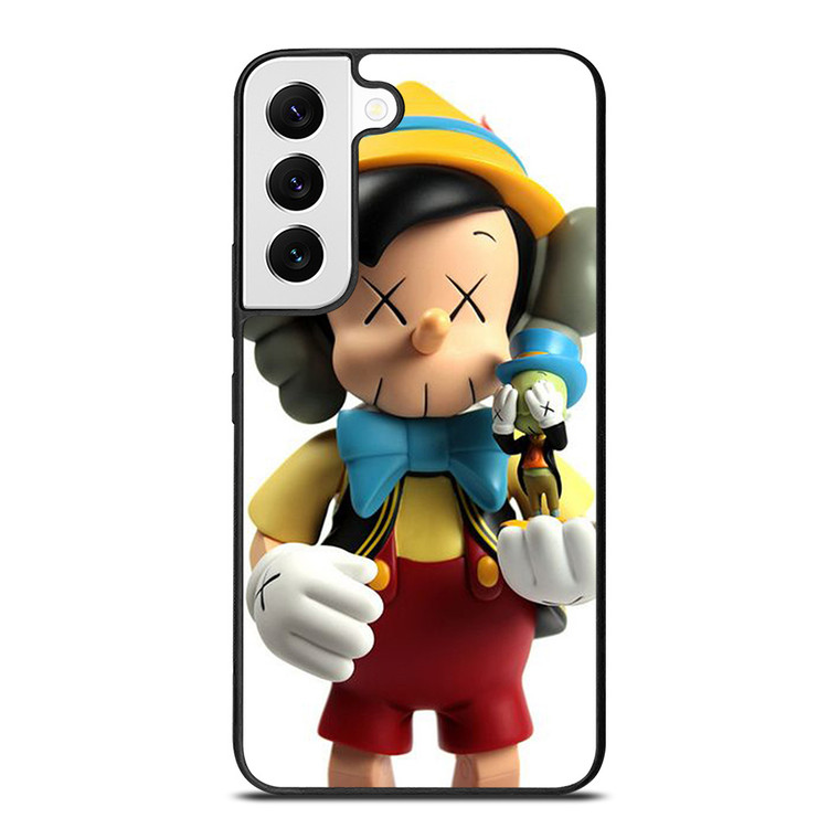 KAWS X PINNOCCHIO AND JIMINY Samsung Galaxy S22 Case