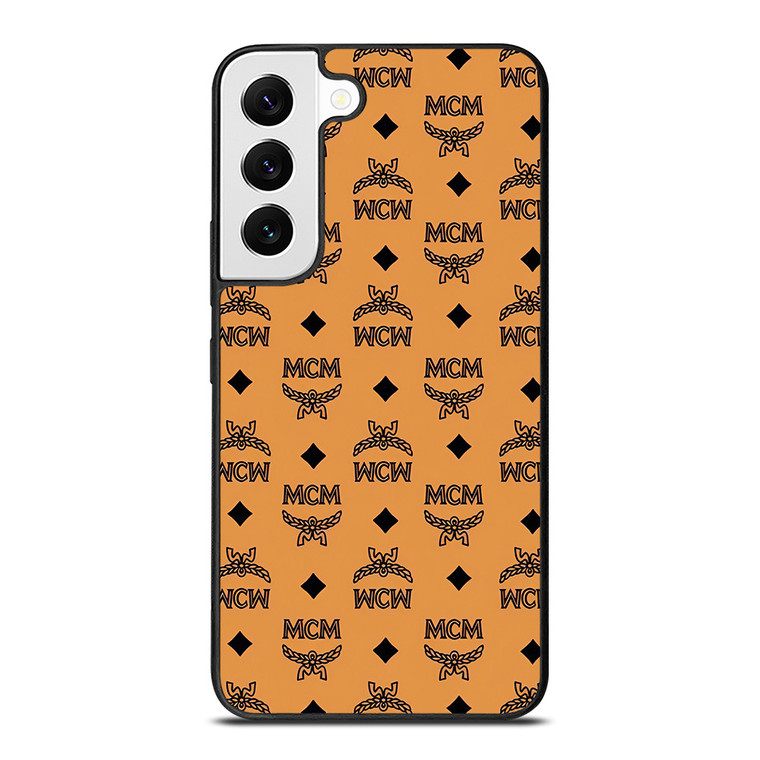 MCM WORLDWIDE ICON YELLOW Samsung Galaxy S22 Case