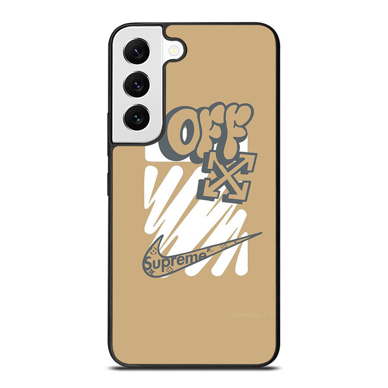 OFF WHITE NIKE SUPREME LOGO Samsung Galaxy S22 Case