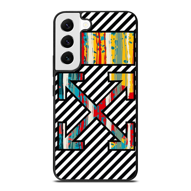 OFF WHITE STRIPES Samsung Galaxy S22 Case