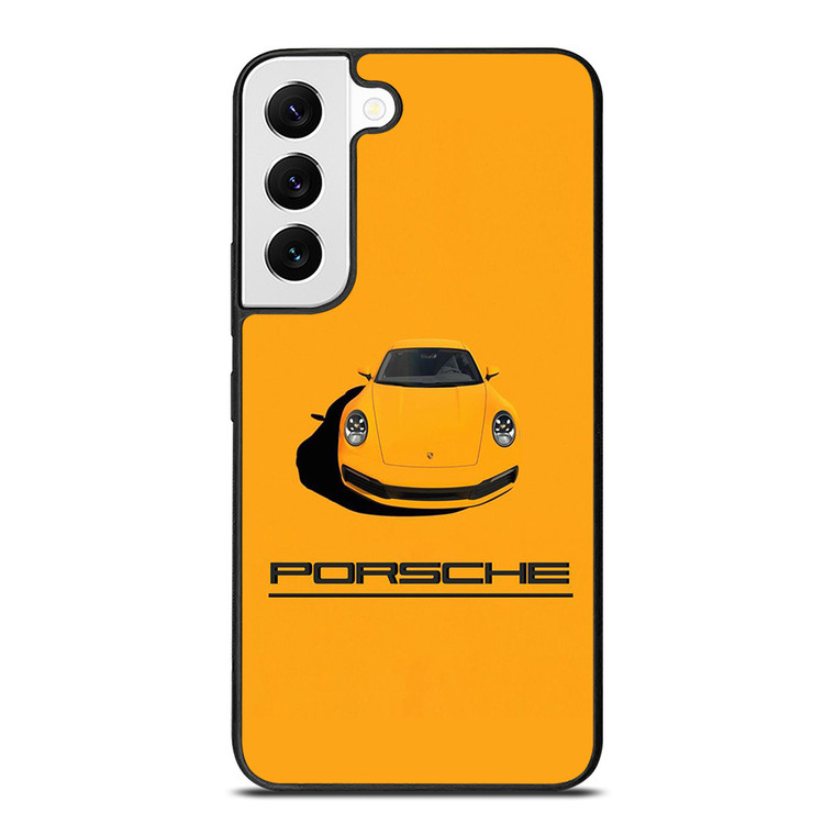 PORSCHE CAR YELLOW Samsung Galaxy S22 Case
