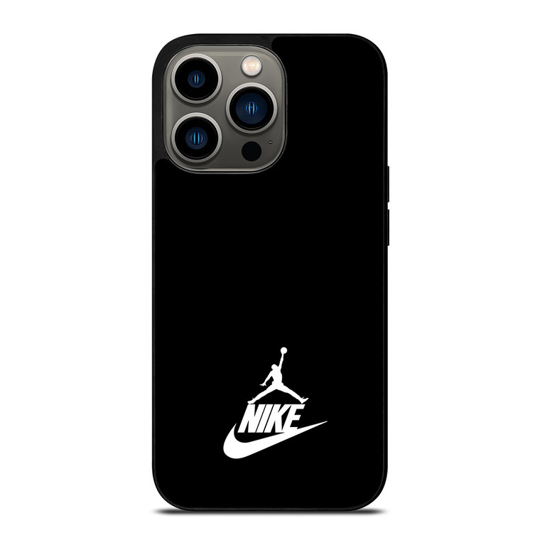 NIKE AIR JORDAN SIMPLE LOGO BLACK iPhone 13 Pro Case