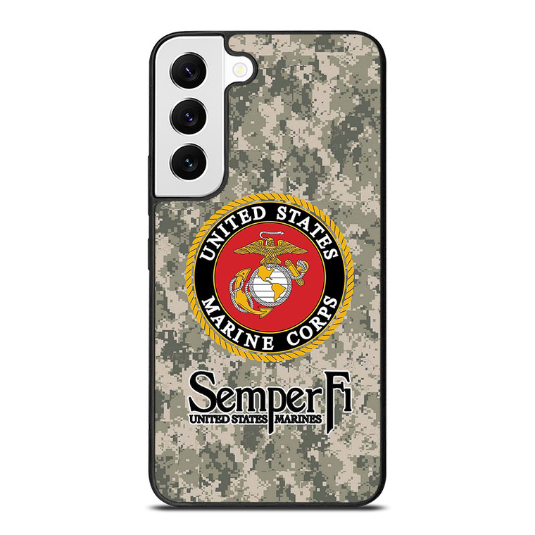 USMC US MARINE CORPS SEMPER Samsung Galaxy S22 Case