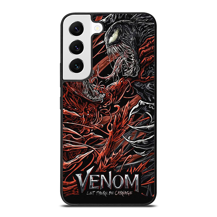 VENOM VS CARNAGE LET THERE BE MARVEL Samsung Galaxy S22 Case VENOM VS CARNAGE LET THERE BE MARVEL Samsung Galaxy S22 Case