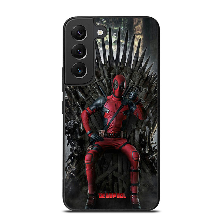 DEADPOOL THRONE MARVEL SUPERHERO Samsung Galaxy S22 Plus Case