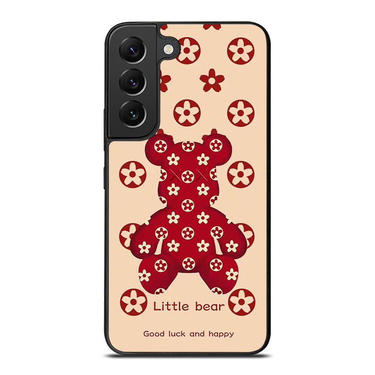 LITTLE BEAR BRICK KAWS RED Samsung Galaxy S22 Plus Case