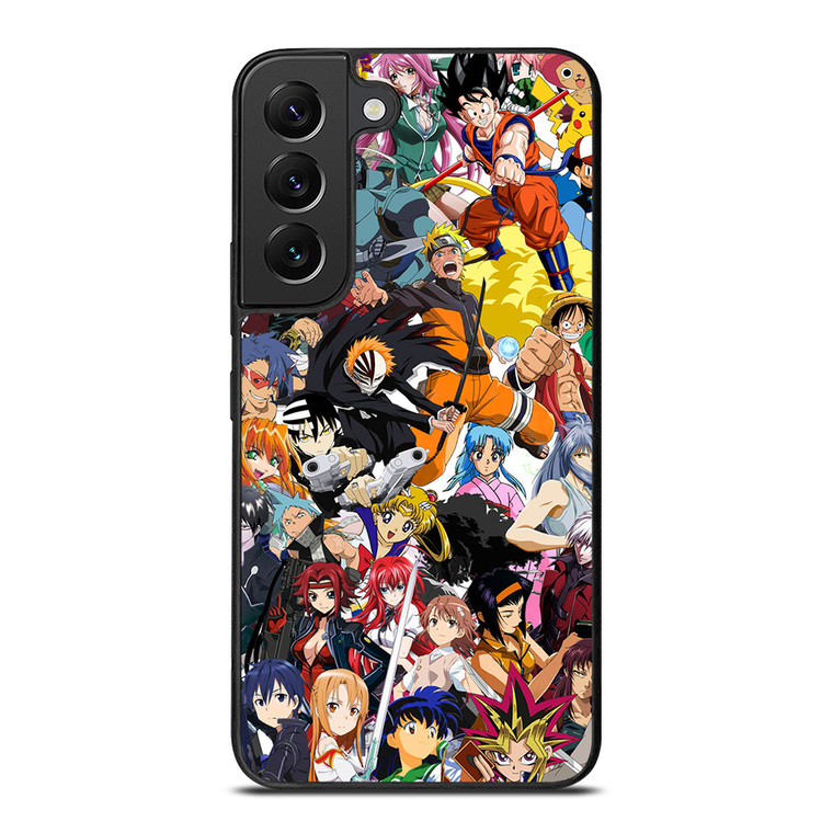 MANGA CHARACTERS CROSSOVER ANIME Samsung Galaxy S22 Plus Case