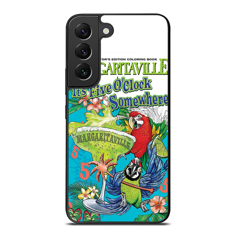 MARGARITAVILLE COLORING BOOK Samsung Galaxy S22 Plus Case