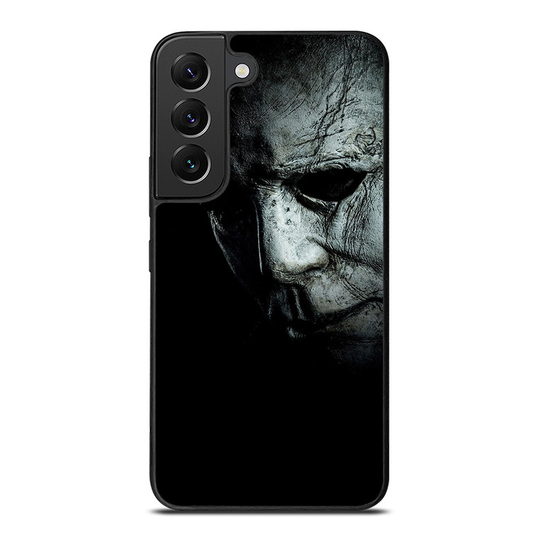 MICHAEL MYERS FACE HALLOWEEN HORROR MOVIE Samsung Galaxy S22 Plus Case