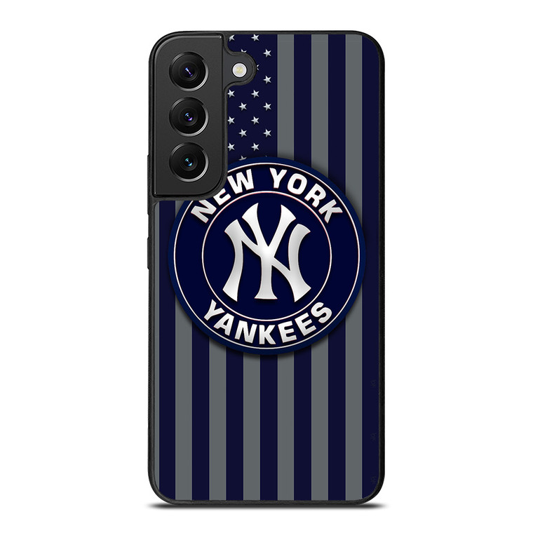 NEW YORK YANKEES BASEBALL USA FLAG Samsung Galaxy S22 Plus Case