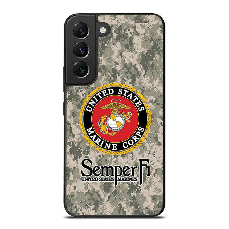 USMC US MARINE CORPS SEMPER Samsung Galaxy S22 Plus Case