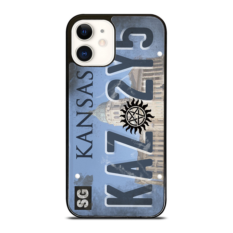 SUPERNATURAL LICENSE PLATE CUSTOM iPhone 12 Case