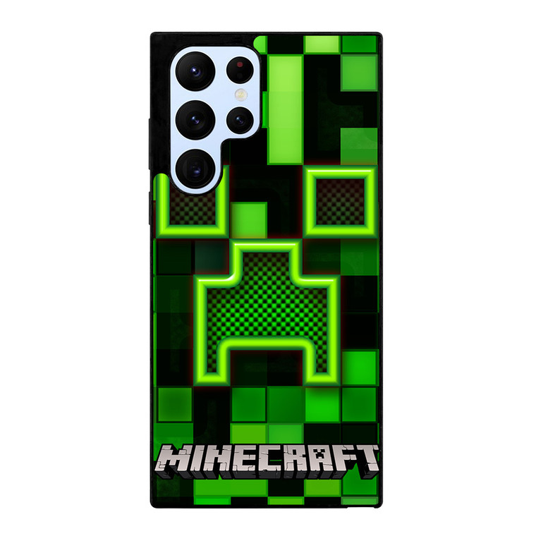 CREEPER MINECRAFT Samsung S22 Ultra Case Samsung Galaxy S22 Ultra Case