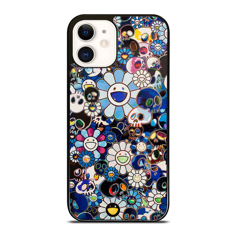 TAKASHI MURAKAMI SKULL iPhone 12 Case