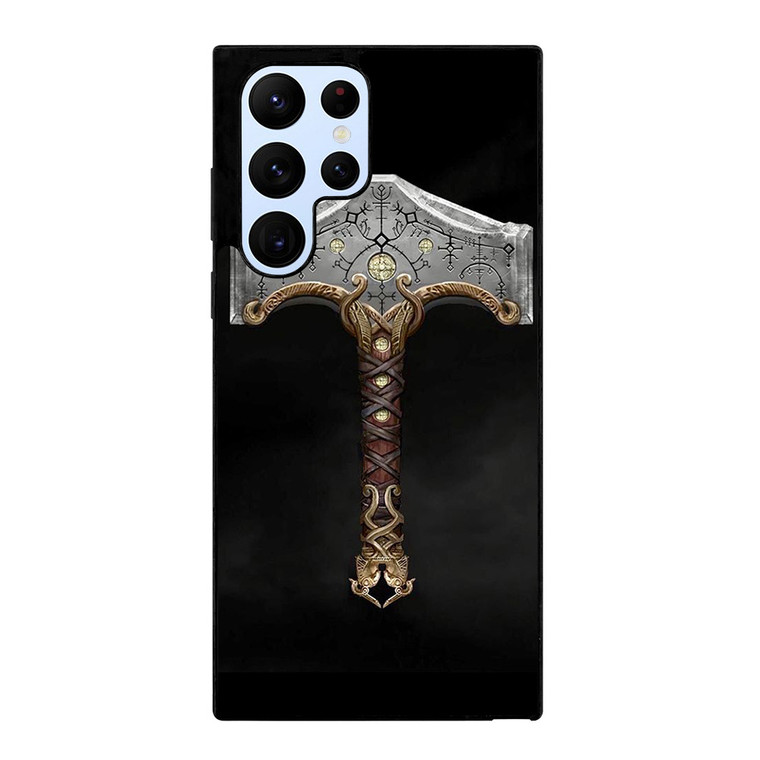 GOD OF WAR RAGNAROK HAMMER OF THOR Samsung S22 Ultra Case Samsung Galaxy S22 Ultra Case