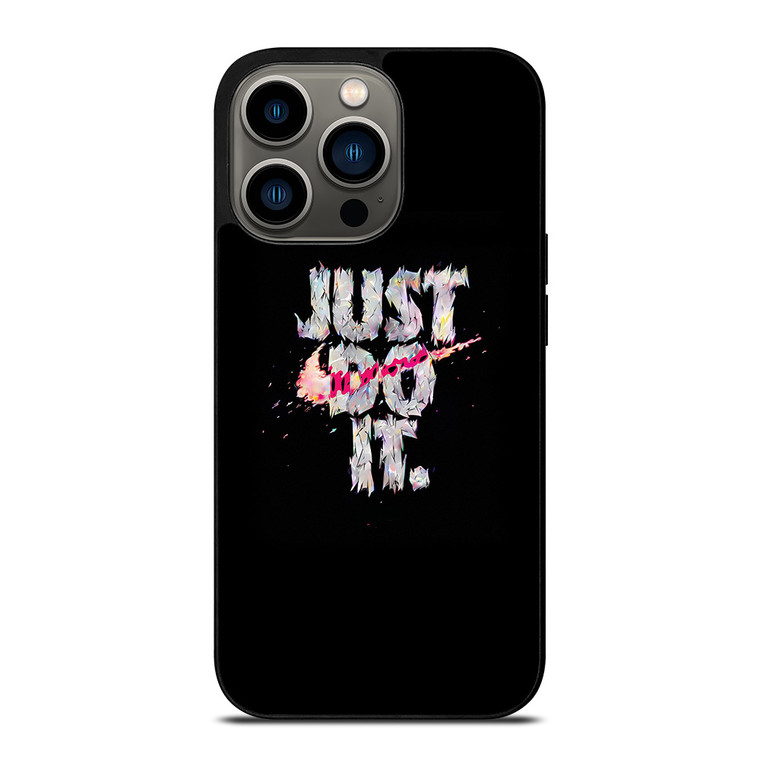 NIKE JUST DO IT COLORFUL ARTWORK iPhone 13 Pro Case