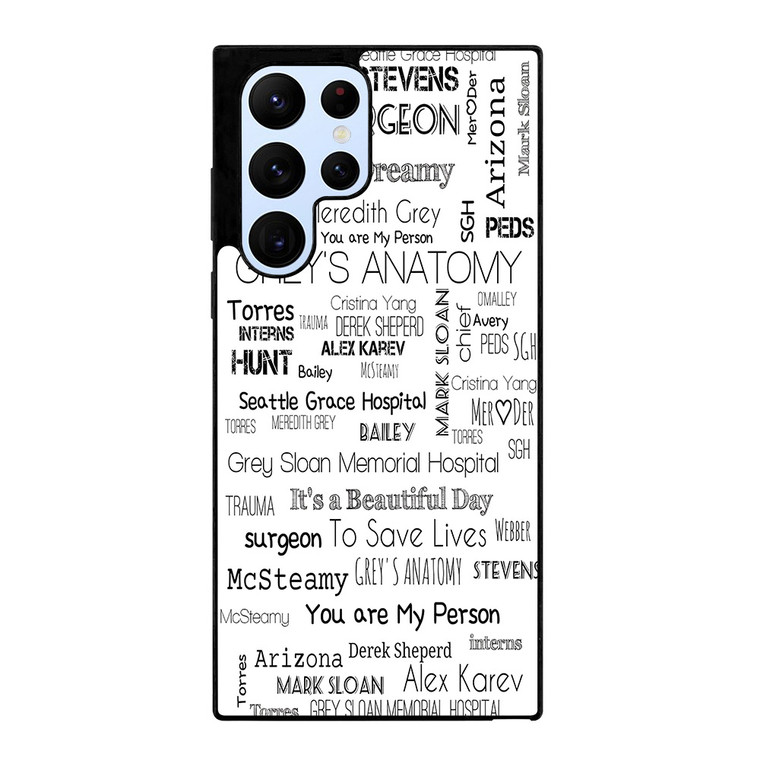 GREY'S ANATOMY STORY Samsung S22 Ultra Case Samsung Galaxy S22 Ultra Case