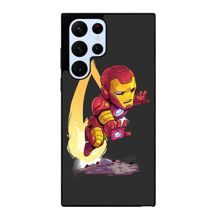 IRON MAN CARTOON KAWAII MARVEL Samsung S22 Ultra Case Samsung Galaxy S22 Ultra Case