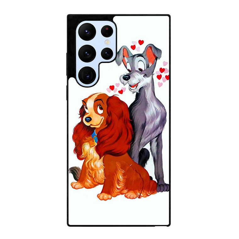 LADY AND THE TRAMP DISNEY CARTOON PAINTING Samsung S22 Ultra Case Samsung Galaxy S22 Ultra Case