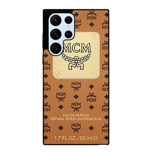 MCM WORLDWIDE PARFUM LOGO Samsung S22 Ultra Case Samsung Galaxy S22 Ultra Case