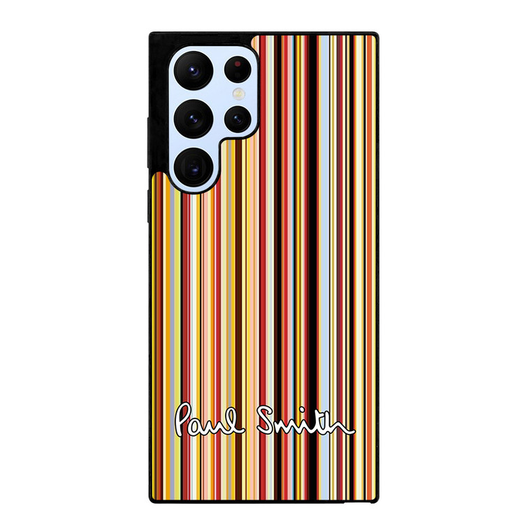 PAUL SMITH LOGO PATTERN Samsung S22 Ultra Case Samsung Galaxy S22 Ultra Case