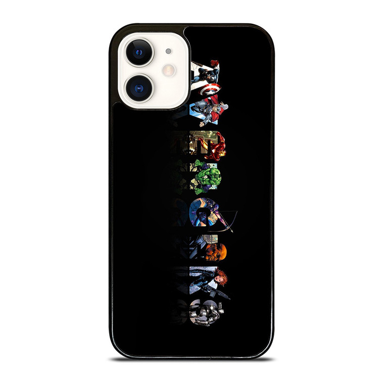 THE AVENGERS ASSEMBLED iPhone 12 Case THE AVENGERS ASSEMBLED iPhone 12 Case