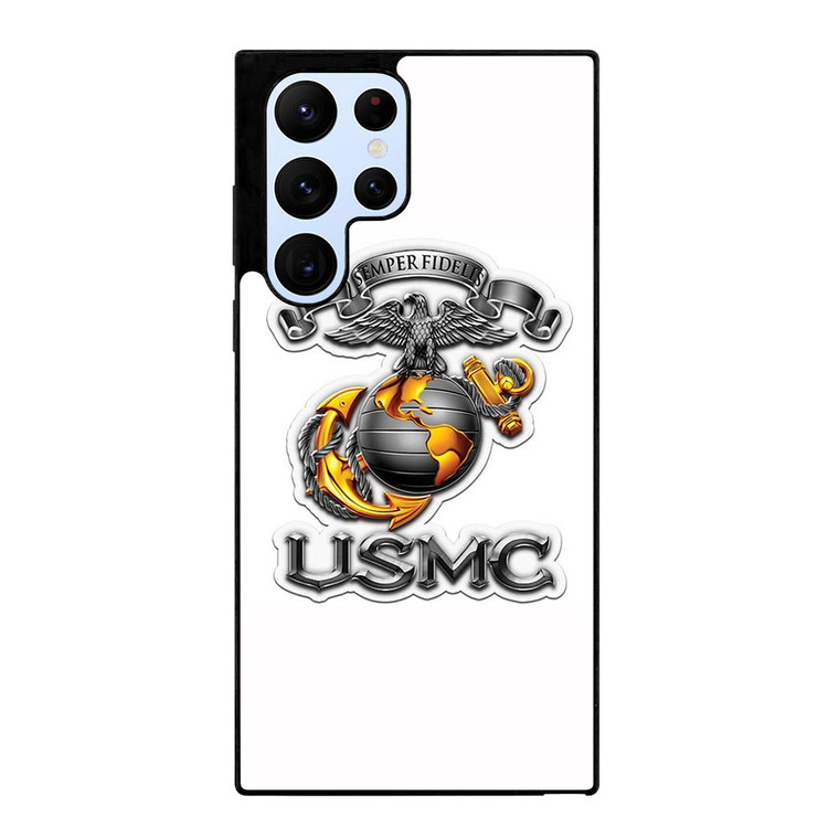 USMC MARINE CORP NAVY SEAL SEMPER FIDELIS Samsung S22 Ultra Case Samsung Galaxy S22 Ultra Case