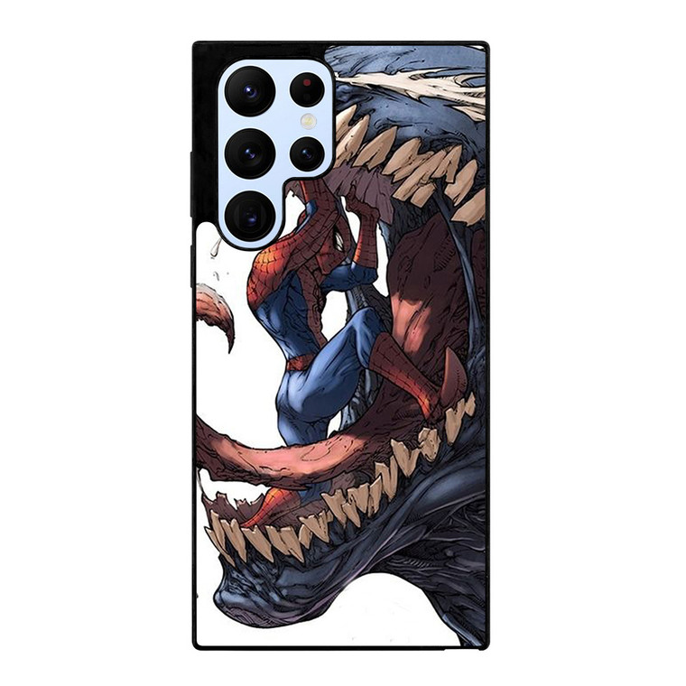 VENOM VS SPIDERMAN MARVEL CARTOON Samsung S22 Ultra Case Samsung Galaxy S22 Ultra Case