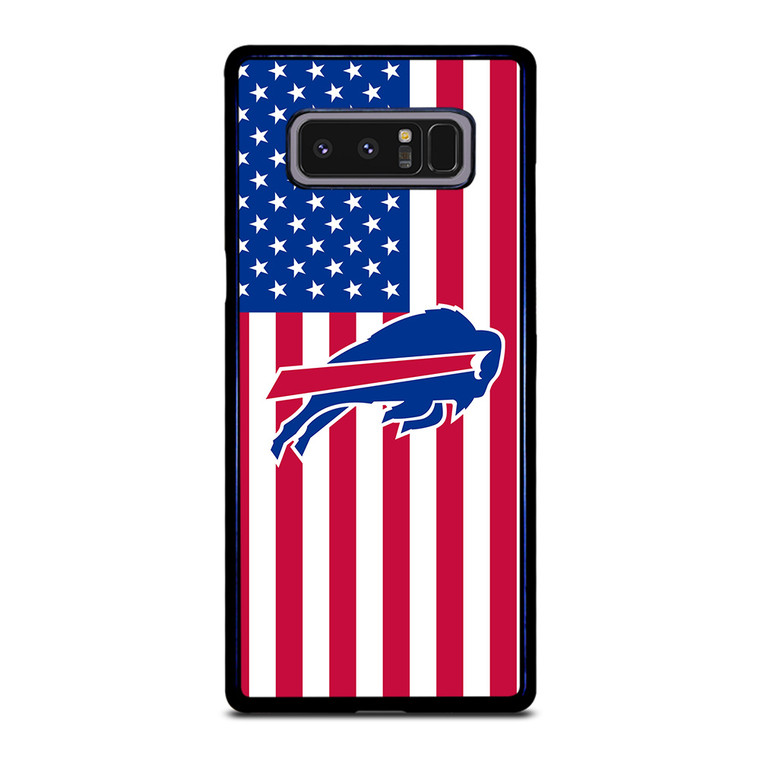 BUFALLO BILLS USA FLAG Samsung Galaxy Note 8 Case