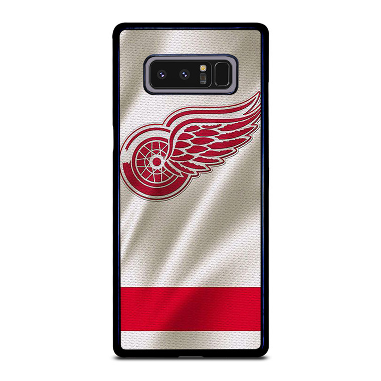 DETROIT RED WINGS HOCKEY TEAM JERSEY LOGO Samsung Galaxy Note 8 Case