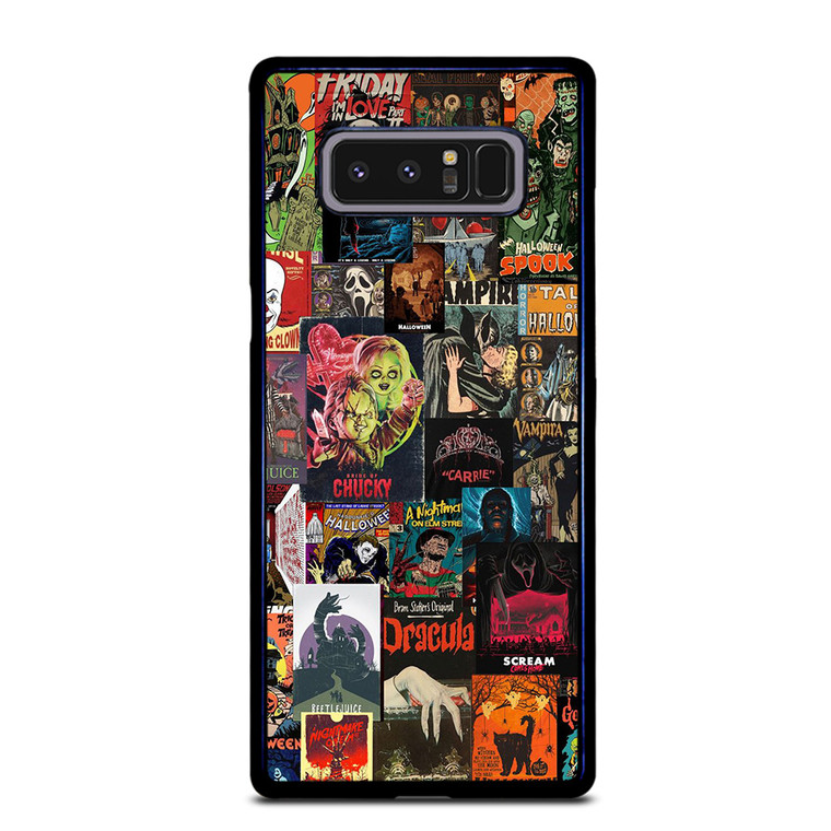HORROR MOVIE COMPILATION POSTER Samsung Galaxy Note 8 Case