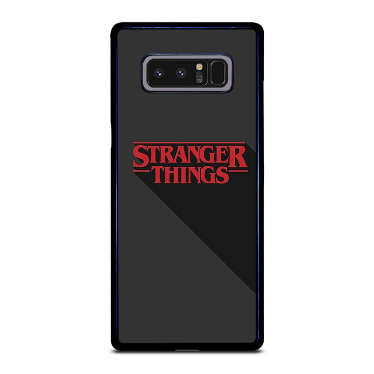 STRANGER THINGS LOGO ICON Samsung Galaxy Note 8 Case