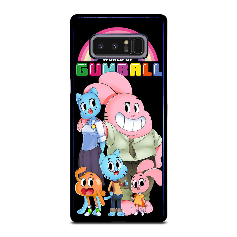 THE AMAZING WORLD OF GUMBALL CARTOON Samsung Galaxy Note 8 Case