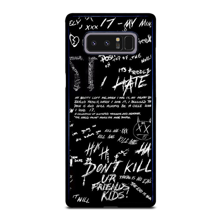 XXXTENTATION RAPPER FORMULA Samsung Galaxy Note 8 Case