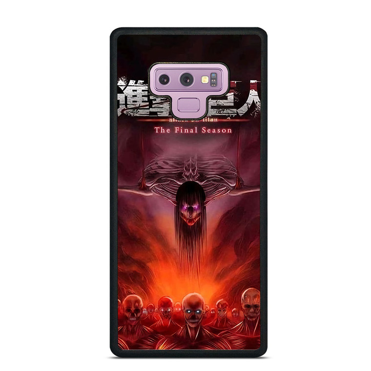 ATTACK ON TITAN FINAL SEASON Samsung Galaxy Note 9 Case