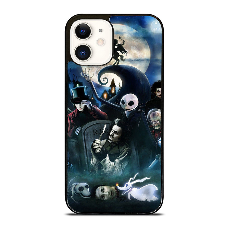 TIM BURTON MOVIES iPhone 12 Case TIM BURTON MOVIES iPhone 12 Case