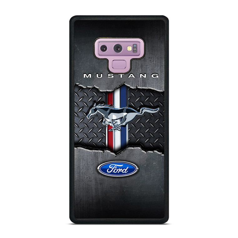 FORD MUSTANG METAL LOGO EMBLEM Samsung Galaxy Note 9 Case