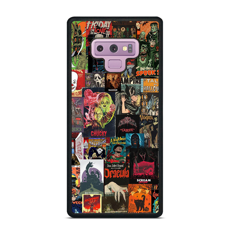 HORROR MOVIE COMPILATION POSTER Samsung Galaxy Note 9 Case