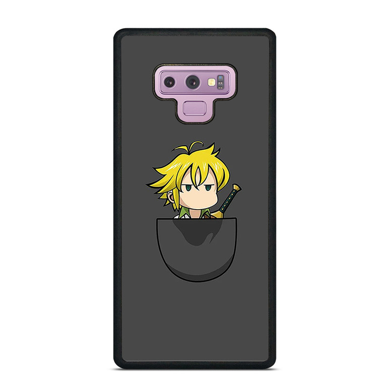MELIODAS POCKET CARTOON Samsung Galaxy Note 9 Case