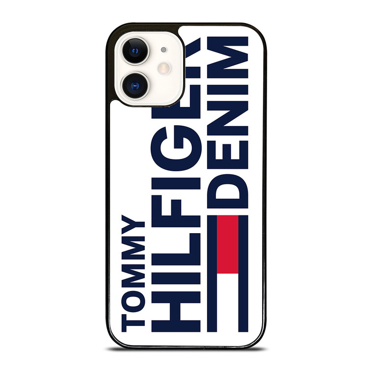 TOMMY HILFIGER DENIM LOGO iPhone 12 Case