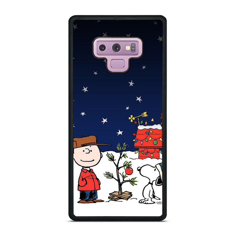 SNOOPY AND CHARLIE BROWN SNOW THE PEANUTS Samsung Galaxy Note 9 Case