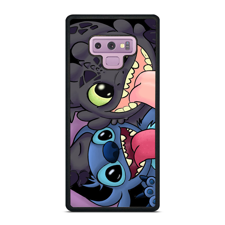 STITCH AND TOOTHLESS CARTOON Samsung Galaxy Note 9 Case