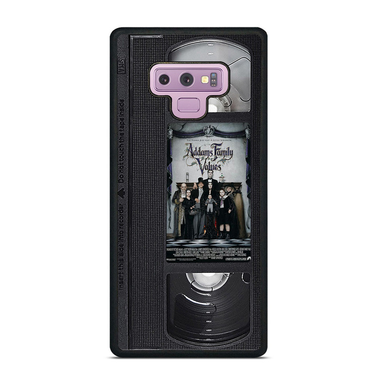 THE ADAMS FAMILY HORROR MOVIE TAPE Samsung Galaxy Note 9 Case