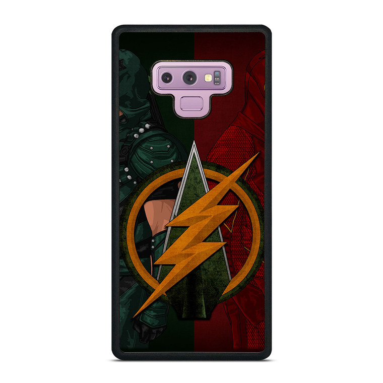 THE FLASH GREEN ARROW LOGO DC Samsung Galaxy Note 9 Case
